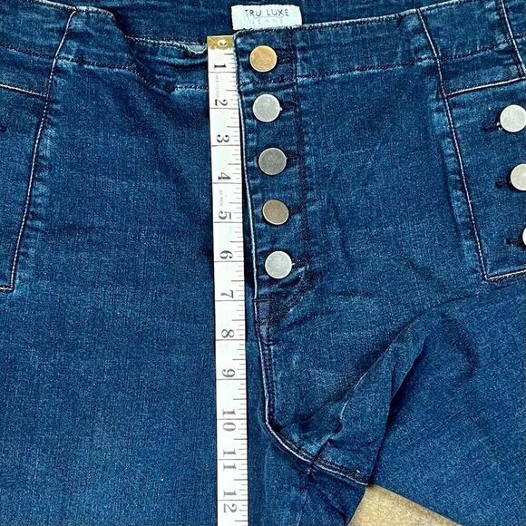 New Tru Luxe Crop Skinny Denim Jean 8 - Picture 5 of 10